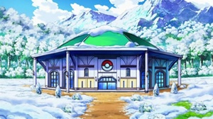 Gimnasio Pokémon de Ciudad Snowpoint/Gimnasio Pokémon de Ciudad Puntaneva