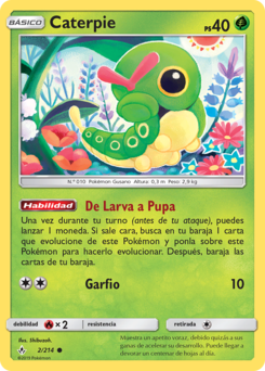 Carta de Caterpie