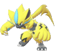 Imagen de Zeraora en Pokémon Espada y Pokémon Escudo