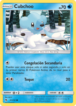 Carta de Cubchoo