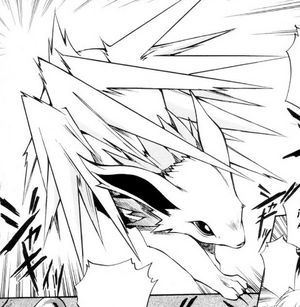 Jolteon de Sparky usando Misil Aguja/Pin Misil en el ETP06.