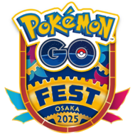 Logo del Festival de Pokémon GO 2025 en Osaka.