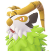 Icono de Gogoat variocolor en Leyendas Pokémon: Z-A