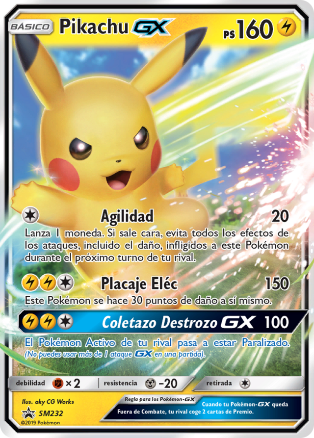 PikachuGX (SM Promo 232 TCG) WikiDex, la enciclopedia Pokémon