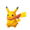 Pikachu con bufanda inspirada en Shaymin