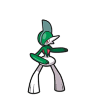 Icono de Gallade en Pokémon Escarlata y Púrpura
