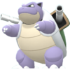 Imagen de Blastoise variocolor en Pokémon Diamante Brillante y Pokémon Perla Reluciente
