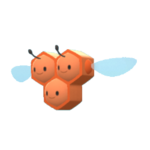 Imagen de Combee variocolor macho en Pokémon Diamante Brillante y Pokémon Perla Reluciente