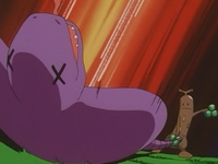Arbok debilitado.