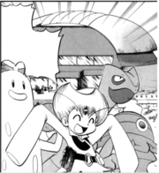 Cúpula Batalla en el manga Pocket Monsters Special