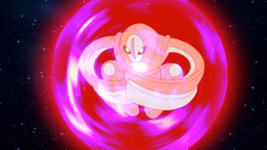 Un Deoxys usando Protección.