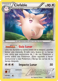 Carta de Clefable