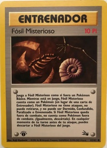 Versión de la carta en Fósil