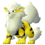 Imagen de Arcanine variocolor en Pokémon: Let's Go, Pikachu! y Pokémon: Let's Go, Eevee!