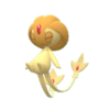 Imagen de Uxie variocolor en Pokémon Diamante Brillante y Pokémon Perla Reluciente