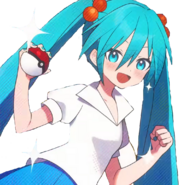 Diseño de Chica Hatsune Miku en GOT YOU!.