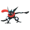 Greninja con disfraz de Halloween