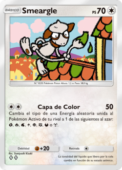 Carta de Smeargle