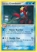 Team Aqua's Crawdaunt (Team Magma vs Team Aqua 2 TCG) - WikiDex