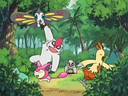 EP409 Pokémon de May jugando.png