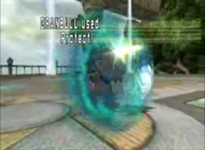Protección en Pokémon Battle Revolution.