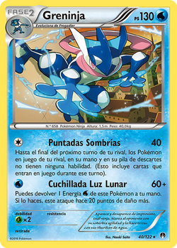 Carta de Greninja