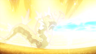 Maxitormenta del Charizard Gigamax de Leon/Lionel.