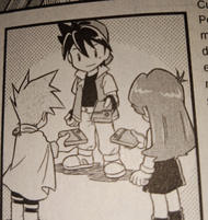Poseedores de la Pokédex de Kanto reunidos.