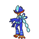 Icono de Quaquaval en Pokémon Escarlata y Púrpura