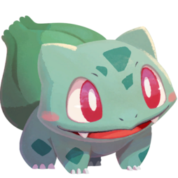 Bulbasaur en Pokémon Café ReMix.