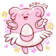 Pegatina Chansey CD 2 GO.png