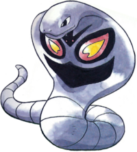 Arbok en Pokémon Rojo y Verde.