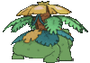 Imagen posterior de Mega-Venusaur variocolor en Pokémon X, Pokémon Y, Pokémon Rubí Omega, Pokémon Zafiro Alfa, Pokémon Sol, Pokémon Luna, Pokémon Ultrasol y Pokémon Ultraluna