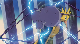 Weezing de James usando placaje.