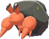 Imagen de Dwebble variocolor en Pokémon Espada y Pokémon Escudo
