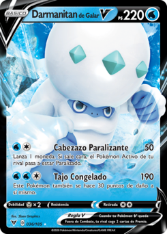 Carta de Darmanitan de Galar