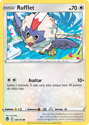 Braviary de Hisui (Tempestad Plateada TCG) - WikiDex, la enciclopedia ...