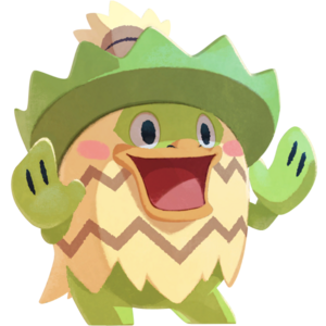 Ludicolo en Pokémon Café ReMix.