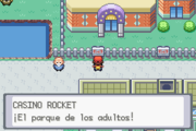 Casino Rocket en Pokémon Rojo Fuego y Verde Hoja.