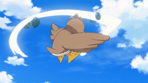 Farfetch’d de Nini usando corte furia.