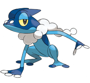Ilustración de Frogadier