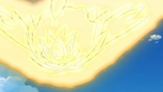 Rowlet usando pájaro osado.