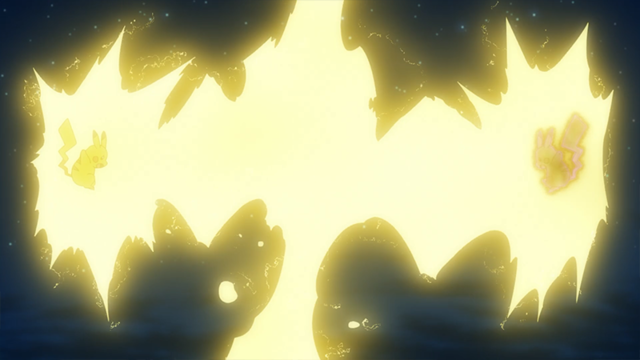 Archivo:EP1172 Pikachu usando rayo.png - WikiDex, la enciclopedia Pokémon