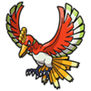 Icono de Ho-Oh en Pokémon HOME (v. 3.0.0)