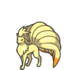 Icono de Ninetales en Pokémon Escarlata y Púrpura