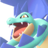 Icono de Mega-Feraligatr variocolor en Leyendas Pokémon: Z-A