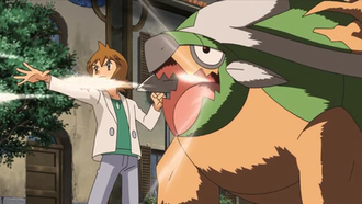 Torterra usando recurrente.