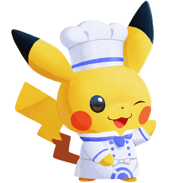 Archivo:Pikachu Chef Café Mix.png