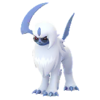 Absol con disfraz de la Semana de la Moda