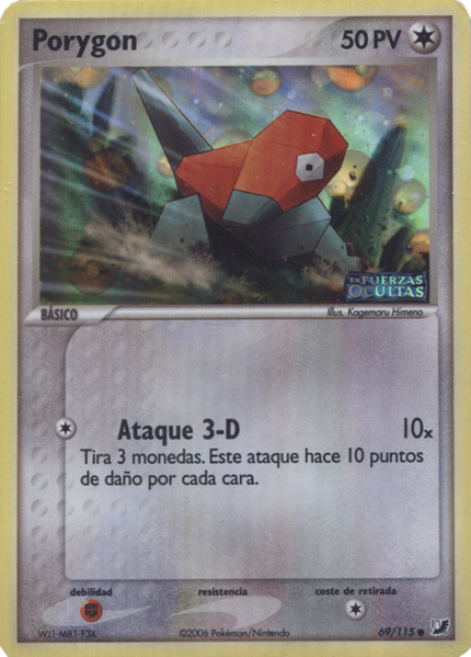 Archivo:Porygon (Fuerzas Ocultas TCG).png